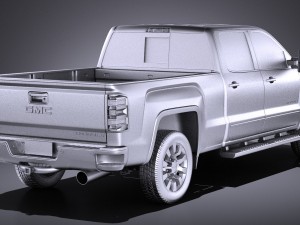 GMC Sierra Denali 2500hd 2017 Modèle 3D