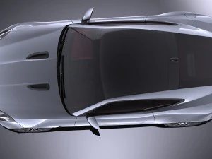 Jaguar F-type R Coupe 2016 vray 3D Model