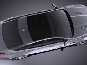 Jaguar XJR 2016 vray Modèle 3D