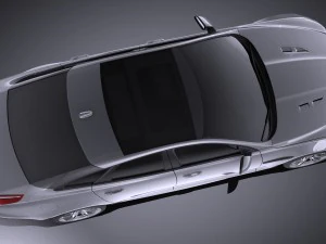 Jaguar XJR 2016 vray 3D Model