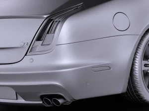 Jaguar XJR 2016 vray 3D Model