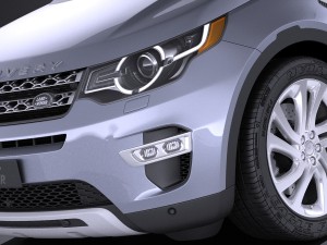 Land Rover Discovery Sport 2016 Model 3D