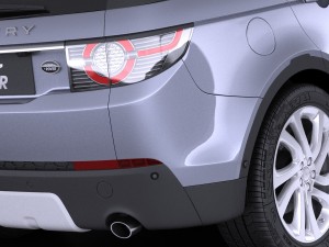 Land Rover Discovery Sport 2016 Model 3D