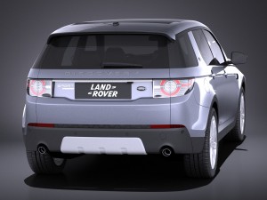 Land Rover Discovery Sport 2016 Model 3D