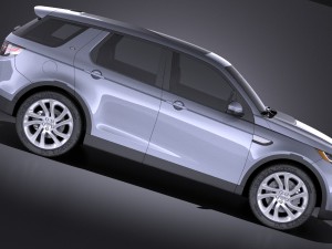 Land Rover Discovery Sport 2016 Model 3D