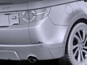 Land Rover Discovery Sport 2016 Model 3D