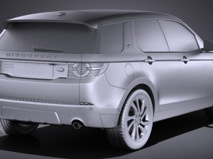 Land Rover Discovery Sport 2016 Model 3D