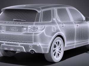 Land Rover Discovery Sport 2016 Model 3D