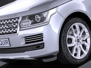 Land Rover Range Rover 2016 3D Model