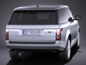 Land Rover Range Rover 2016 3D Model
