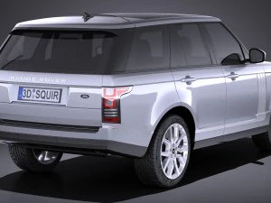 Land Rover Range Rover 2016 3D Model