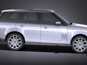 Land Rover Range Rover 2016 3D Model