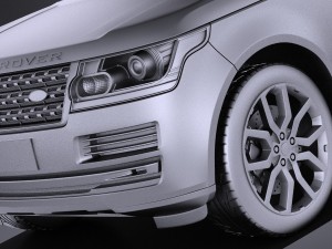 Land Rover Range Rover 2016 Modèle 3D