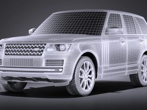Land Rover Range Rover 2016 3D Model