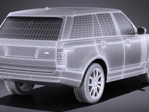 Land Rover Range Rover 2016 3D Model