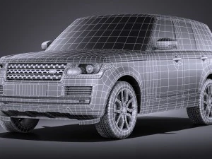 Land Rover Range Rover 2016 3D Model