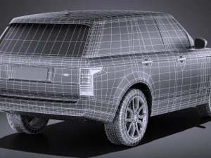 Land Rover Range Rover 2016 3D Model