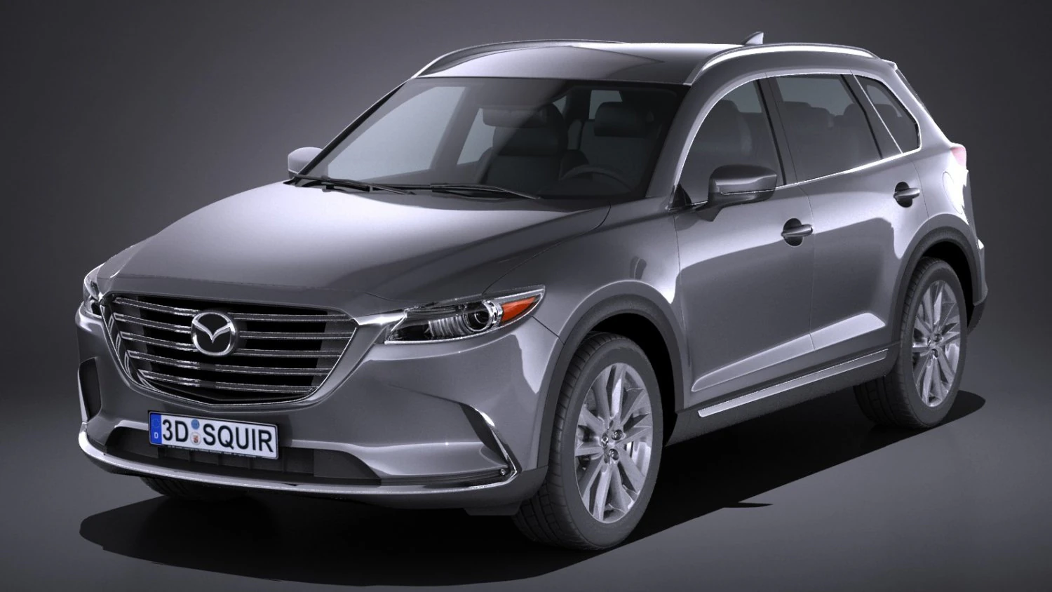 Mazda CX-9 2017 Modello 3D .c4d .max .obj .3ds .fbx .stl .blend 