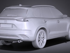 Mazda CX-9 2017 3D Модель