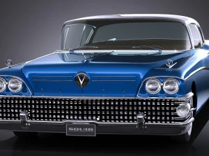 Buick Riviera Super 1958 3D Model