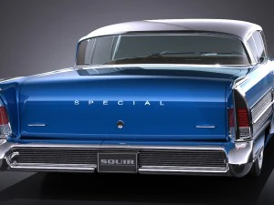 Buick Riviera Super 1958 3D Model