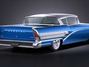 Buick Riviera Super 1958 3D Модель
