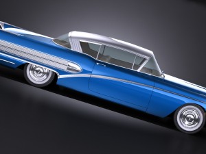 Buick Riviera Super 1958 3D Модель