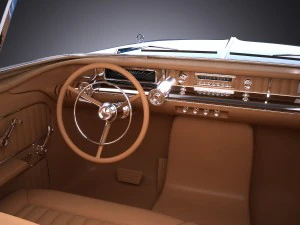Buick Riviera Super 1958 3D Model