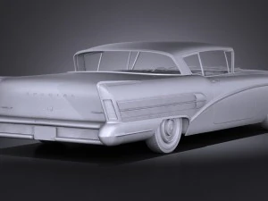 Buick Riviera Super 1958 3D Model