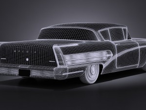 Buick Riviera Super 1958 3D Модель