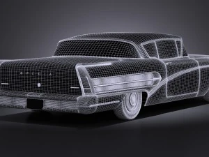 Buick Riviera Super 1958 3D Model