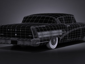 Buick Riviera Super 1958 3D Модель