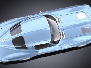 Chevrolet Corvette C2 Coupe 1963 vray 3D-Modell