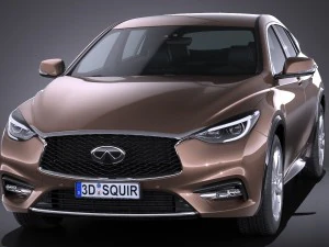 Infiniti Q30 2017 3D Model