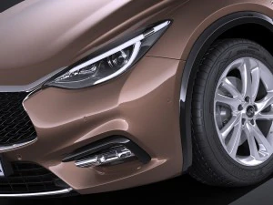 Infiniti Q30 2017 3D Model