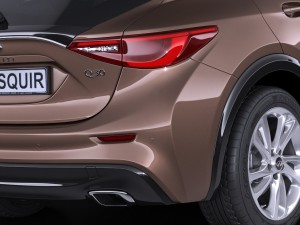 Infiniti Q30 2017 Modelo 3D