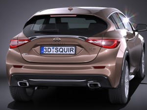 Infiniti Q30 2017 Modelo 3D