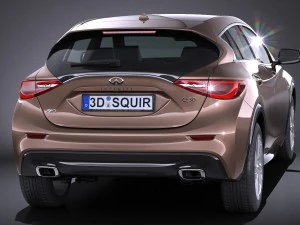 Infiniti Q30 2017 3D Model