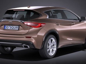 Infiniti Q30 2017 Modelo 3D