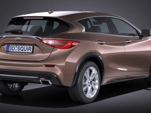 Infiniti Q30 2017 3D Model