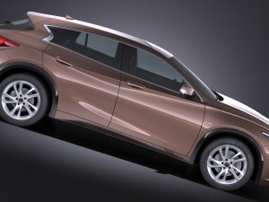 Infiniti Q30 2017 Modelo 3D