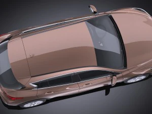 Infiniti Q30 2017 3D Model