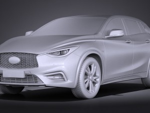 Infiniti Q30 2017 Modelo 3D