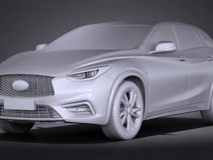 Infiniti Q30 2017 3D Model