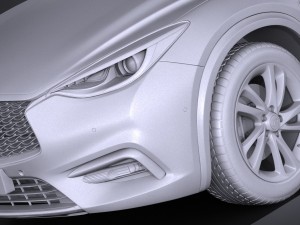 Infiniti Q30 2017 Modelo 3D