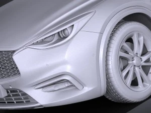 Infiniti Q30 2017 3D Model