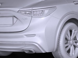 Infiniti Q30 2017 Modelo 3D