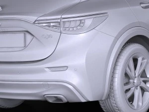 Infiniti Q30 2017 3D Model