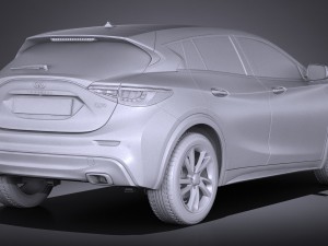 Infiniti Q30 2017 Modelo 3D