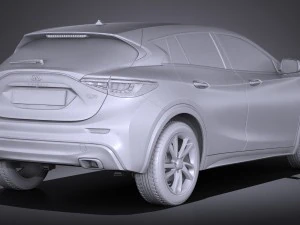 Infiniti Q30 2017 3D Model